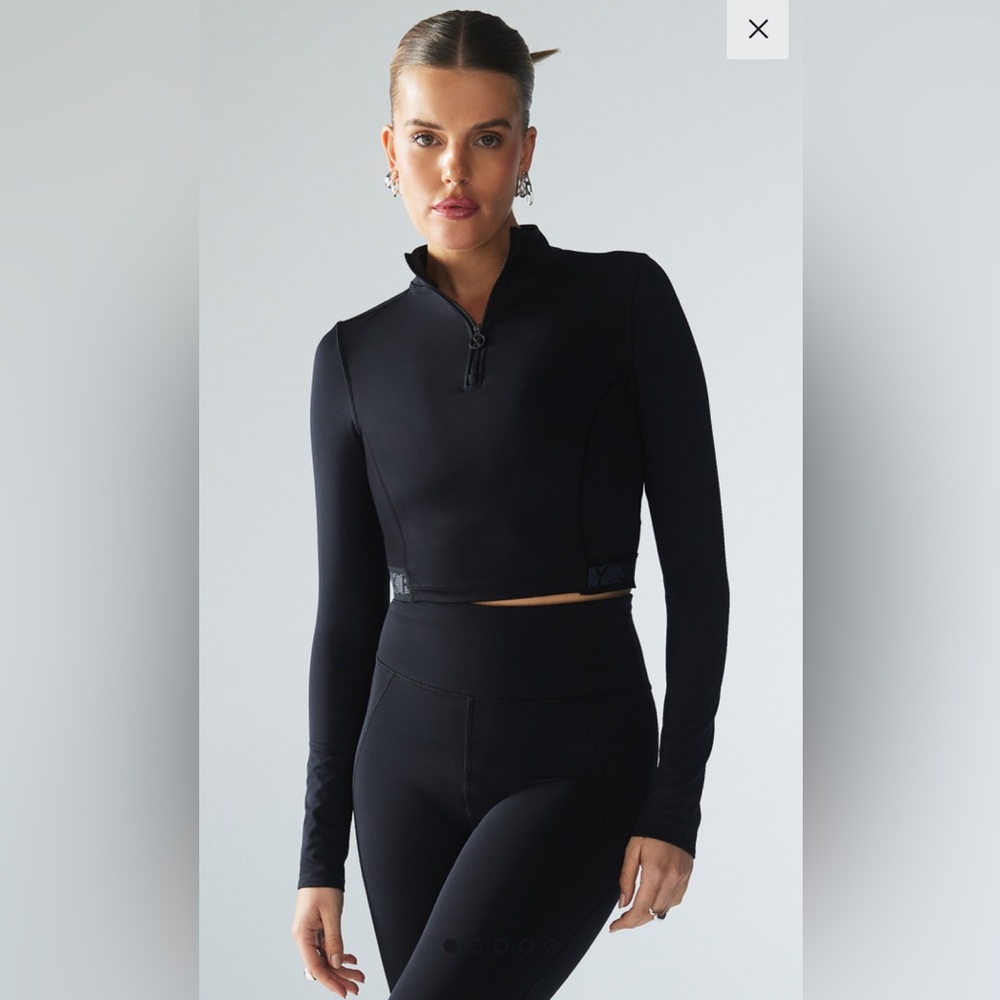 Savage X Fenty Cropped Quarter Zip